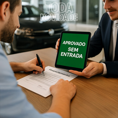 Carro financiado sem entrada