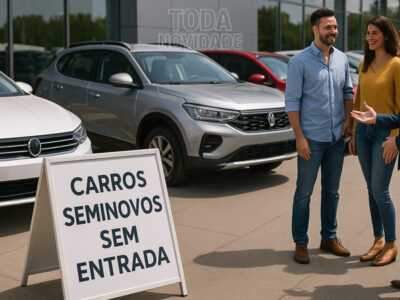 Carros semi novos sem entrada no Brasil: opções de financiamento e vantagens