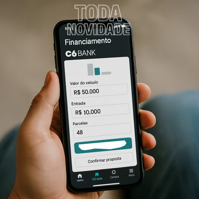 Financiamento de veículo C6 Bank