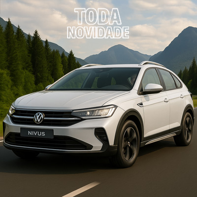 Elegância e esportividade se encontram no design do Volkswagen Nivus 1.0 200 TSI Highline! Volkswagen Nivus 1.0 200 TSI Highline