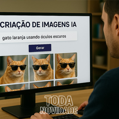 Resultado visual criado com inteligência artificial para criar imagens de forma rápida e moderna! Inteligência artificial para criar imagens
