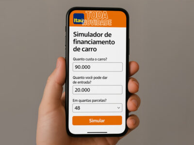 Simulador de financiamento de carro Itaú: como usar, o que ele calcula e como aproveitar a ferramenta ao máximo