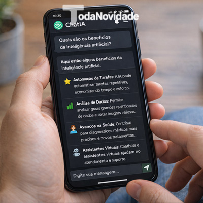 No dia a dia, os benefícios da inteligência artificial tornam tarefas mais rápidas e eficientes! Benefícios da inteligência artificial