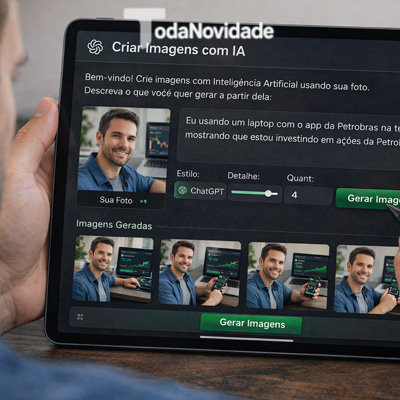 IA para criar imagens com minha foto