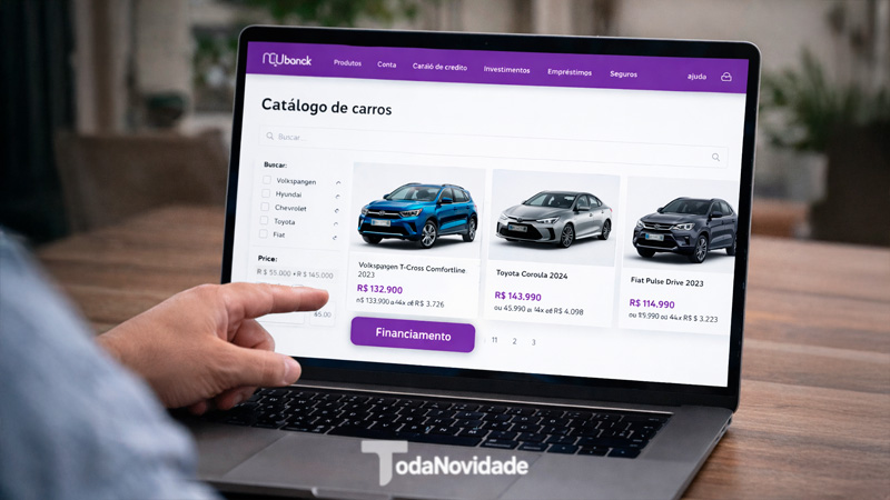 Financiamento automóvel Nubank: tudo o que você precisa entender antes de comprar um carro