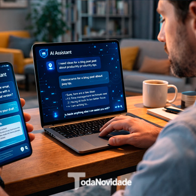Entenda como Inteligência artificial generativa aplicada pode melhorar sua produtividade no dia a dia. Inteligência artificial generativa aplicada
