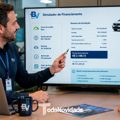 simulador de financiamento de carro BV