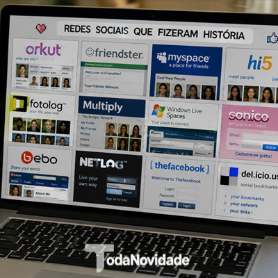redes sociais antigas