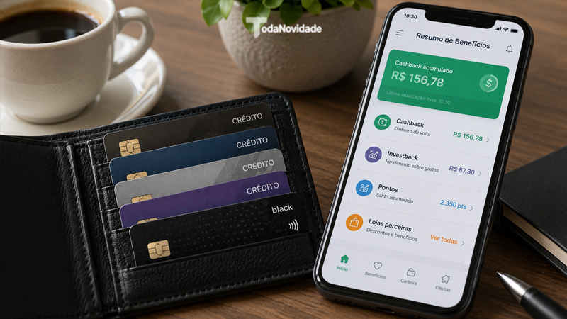 Veja os cartões com cashback disponíveis no Brasil e escolha o melhor para o seu perfil 